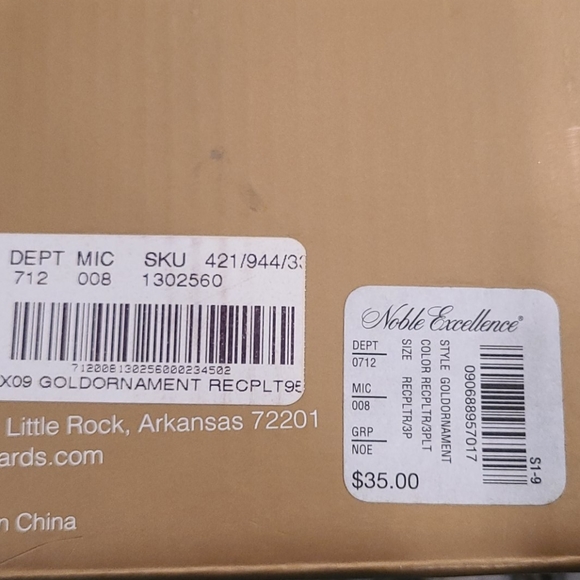 NIB Gold Excellance 4 pc Tibet Set - Picture 7 of 7